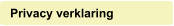 Privacy verklaring